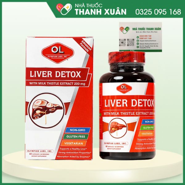 Liver Detox - Giúp giải độc gan, tăng cường chức năng gan